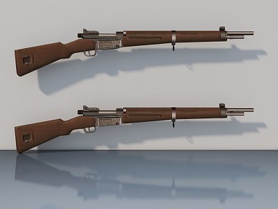 Firearms Weapons 3d model