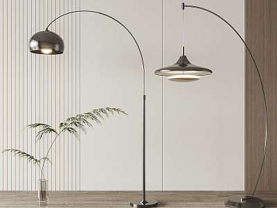 Modern floor lamp floor lamp combination 3d model