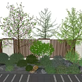 Modern Shrub Plant Heap 3d model
