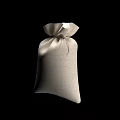Natural Linen Storage Bag With Drawstring Closure For Everyday Use