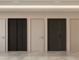 Modern door 3d model
