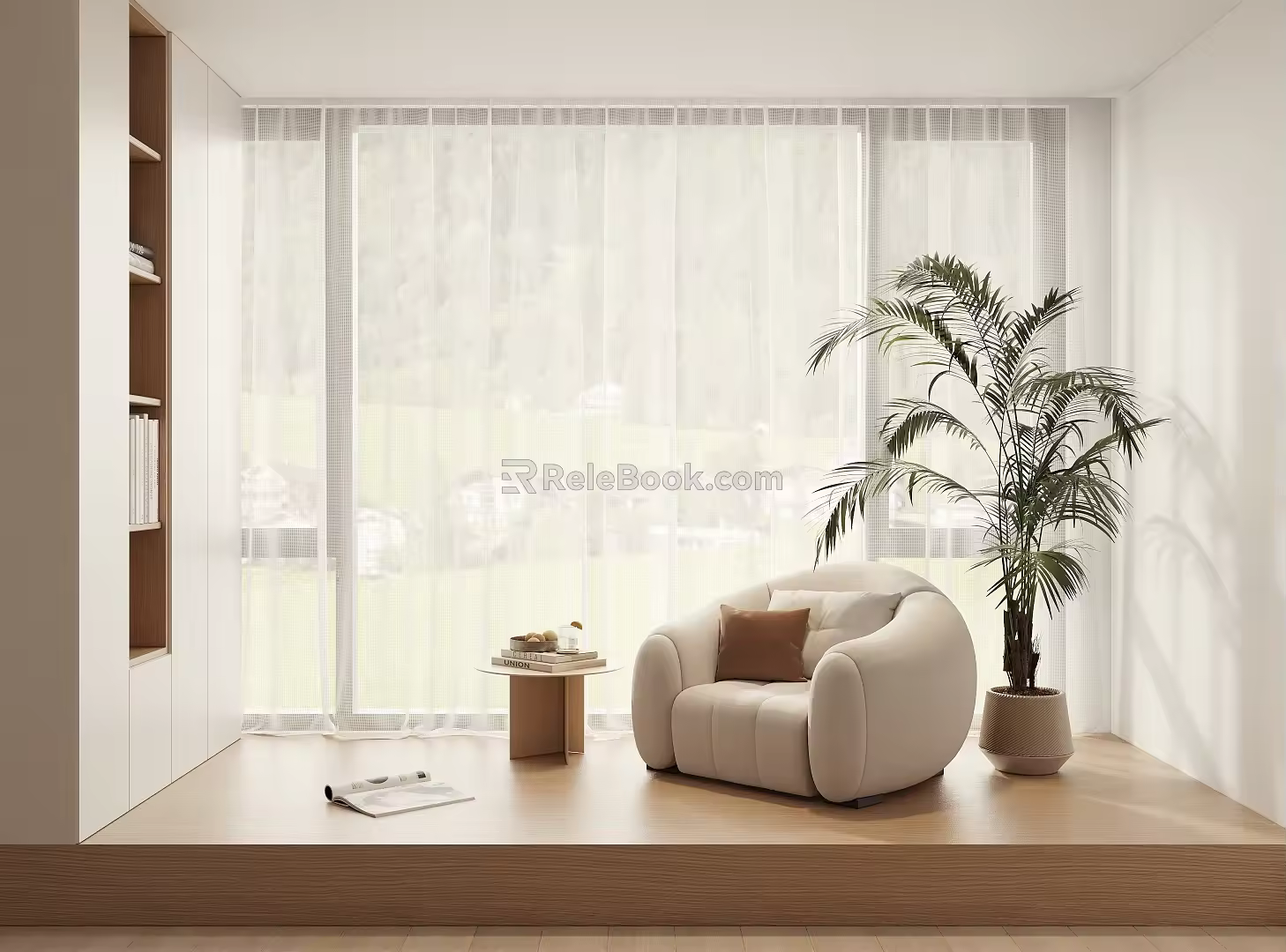 Curtains 3d model