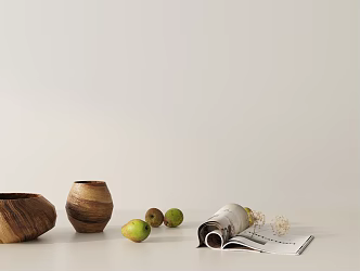 Modern ornaments combination 3d model