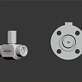 PENTAIR Industrial Stainless Steel Valves With Flange Connections And Precision Machined Design