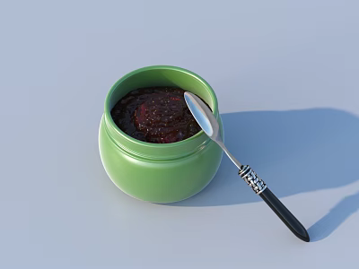 Hot pepper sauce 3D model 3d model Hot pepper sauce 3D model 3d model