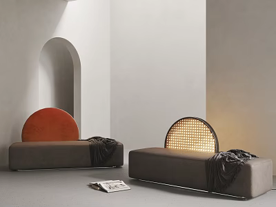 Modern Multiplayer Sofa 3d model