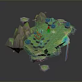 Game Environment Game Scene Fairy Tale Scene Fairy Tale Magic Scene Magic Item Fantasy Scene 3d model
