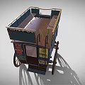 Vintage Old Fashioned Horse Drawn Carriage Job Jones' Matches Apothecary Display Signage