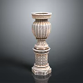Columns Stone Columns Stone Columns Old Columns Roman Columns Roman Columns Classical Columns Greek Columns 3d model