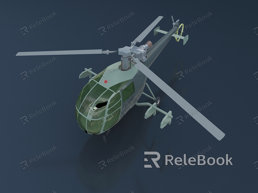 Modern Helicopter model