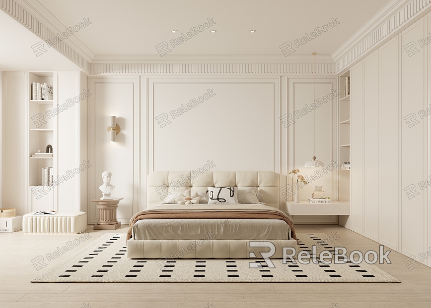 Cream Style Bedroom French Cream Style Bedroom Master Bedroom Second Bedroom model