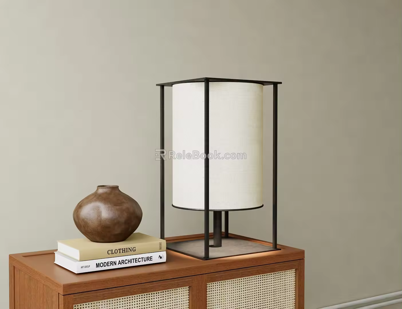Modern table lamp 3d model