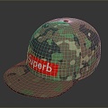 Hat Hat Realistic Game Item 3d model