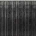 Dark Colored Wall Paneling With Vertical Lines And Textured Surface Design 3d model