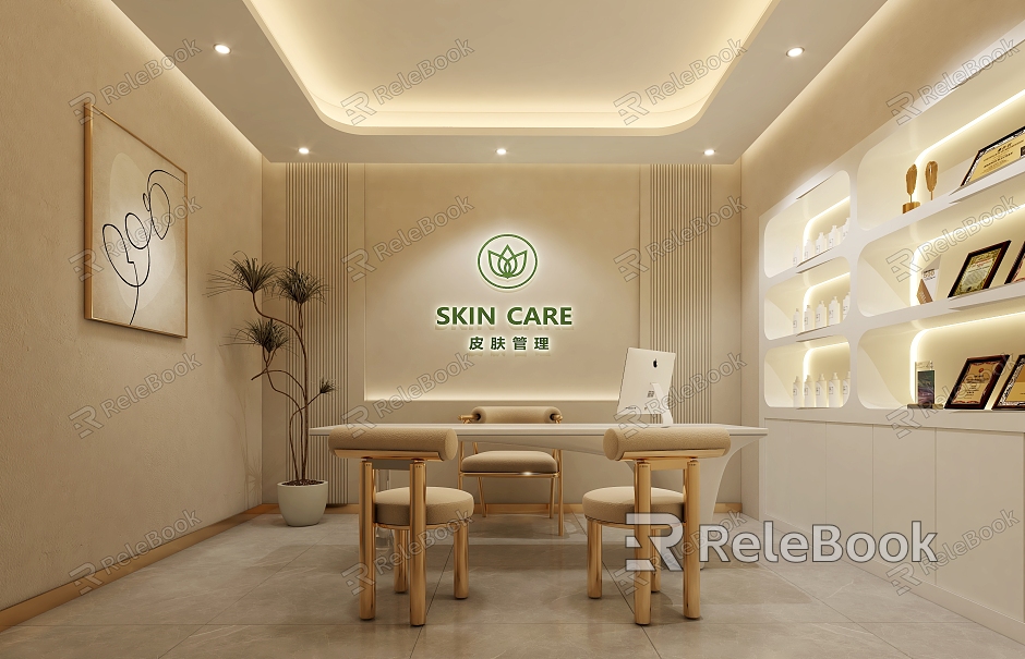 Modern Office Beauty Consultation Room Beauty Negotiation Room Tea Room Beauty Salon Beauty Office model