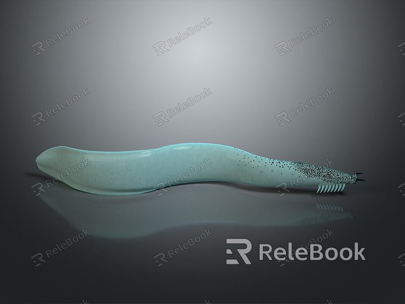 eel electric eel marine fish animal deep sea fish model