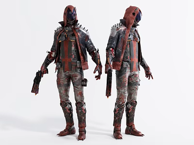 Modern Game Character Virtual Character Man 3d model