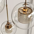 Modern Glass And Metal Pendant Lights With Various Stylish Shapes