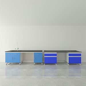 Modern Experiment Table 3d model