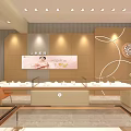Shanghai Yayi Jewelry Storefront With Glass Doors Display Windows And Elegant Lighting