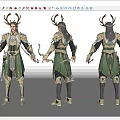High Quality 3D Game Characters 3d model