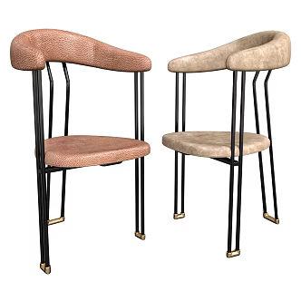 Chair Seat Stool Leisure Chair Single Chair 3d model