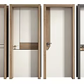 Stylish Swing Doors With Various Modern Designs And Wood Glass Finishes
