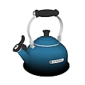 Modern GreenPan Blue Kettle With Black Handle And Stylish Base Design