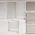 Various Styles and Colors of Window Blinds for Home Interior Decoration