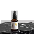 Natural Rosehip Seed Essential Oil Dropper Bottle for Skincare Cosmetics