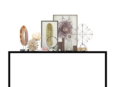 Modern Decorations Ornaments 3d model