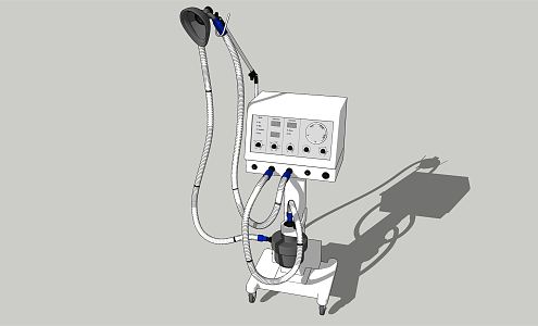 Modern Medical Devices Medical Equipment 3d model