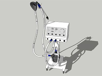 Modern Medical Devices Medical Equipment 3d model