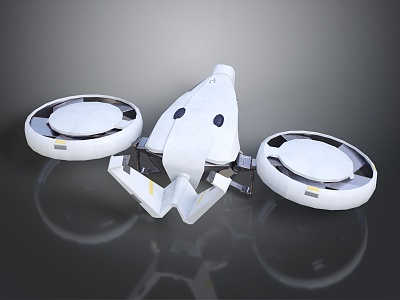 Modern Drones Sci-Fi Drones 3d model