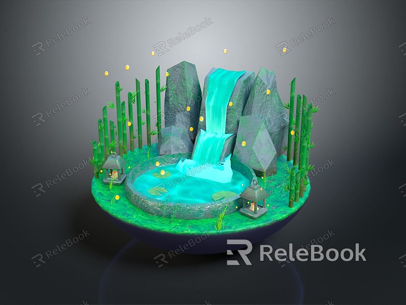 Game Environment Game Scene Fairy Tale Scene Fairy Tale Magic Scene Magic Item Fantasy Scene model