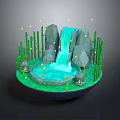 Game Environment Game Scene Fairy Tale Scene Fairy Tale Magic Scene Magic Item Fantasy Scene 3d model