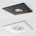 Modern Downlight Spot Light Modular Fixture K77 led spot Recessed 3d model