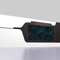 Live Stream Room Featuring Conquer Every Cloud With Black Frame And Red Stitching