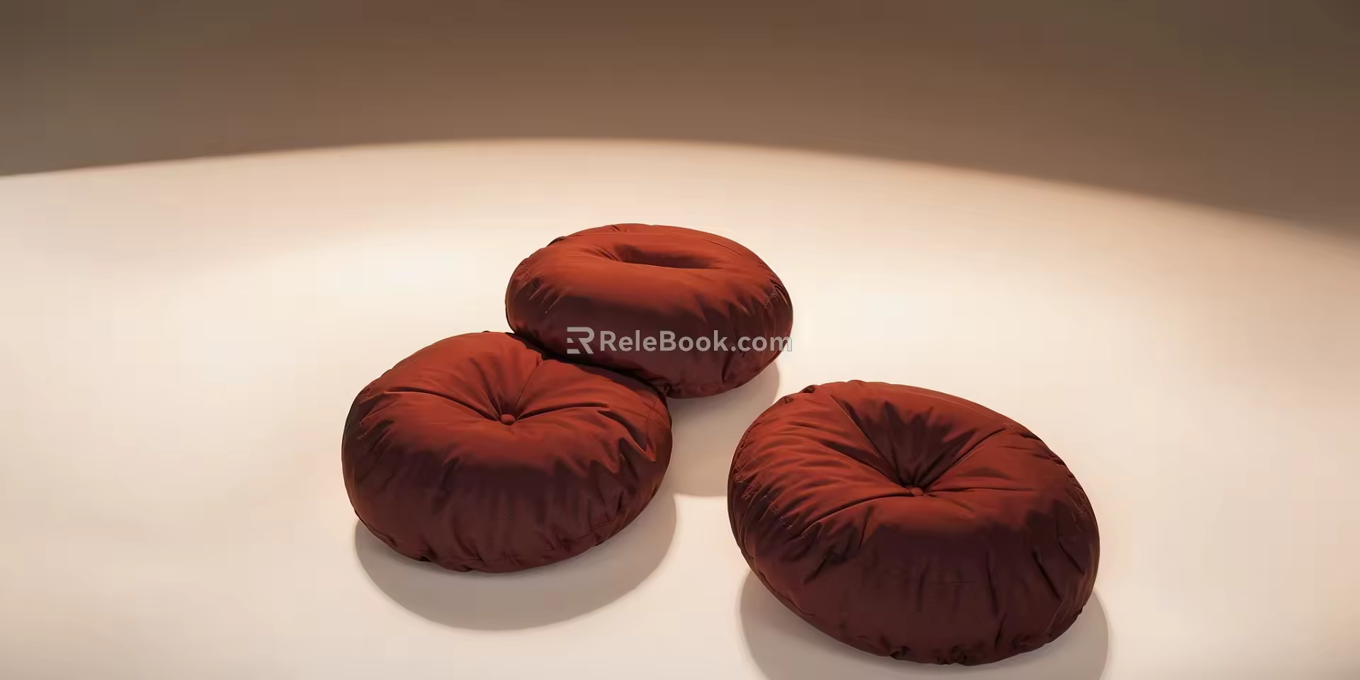 Modern Low Step Lazy Sofa 3d model
