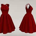 Women's Skirt dress 3d model