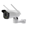 Wireless Outdoor Surveillance Cameras With Night Vision And Mounting Brackets For Security Monitoring