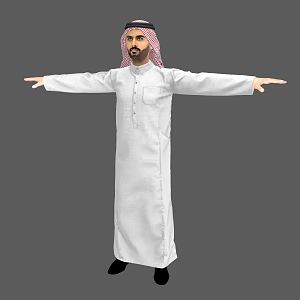 Arabs Arab Men Foreign Men Middle Eastern Men 3d model