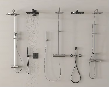 Shower Embedded Shower 3d model
