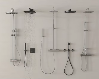 Shower Embedded Shower 3d model