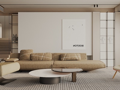 Living room 3d model