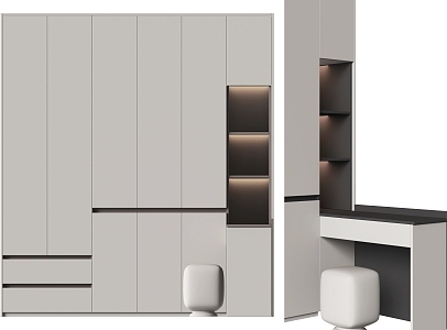 Modern wardrobe 3d model