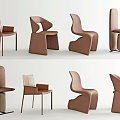 Modern Leisure Chairs Showcasing Multiple Sleek Designs Contemporary Silhouettes And Neutral Tones