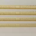 Exquisite Golden Carved Decorative Strips With Intricate Texture For Home Decoration Design