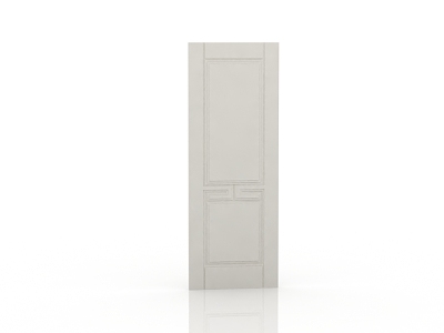 Jane ou door core door leaf 3d model