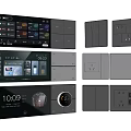 Intelligent switch panel 3d model